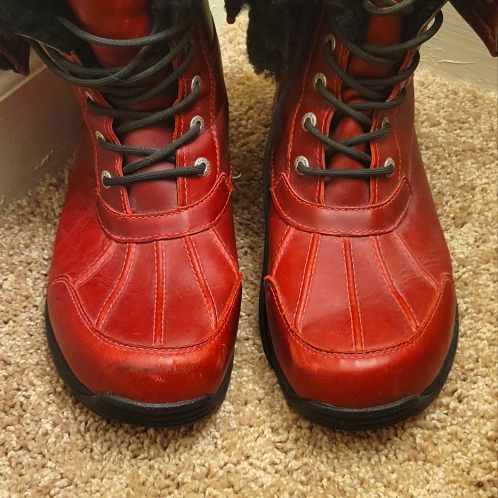 Mens uggs butte crimson hiking/snow boots us size 13